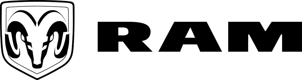 RAM Trucks logo – autorisert forhandler Prestmarken Bil